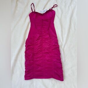 NWT $129 Bebe Sullie Corset Dress perfect gift